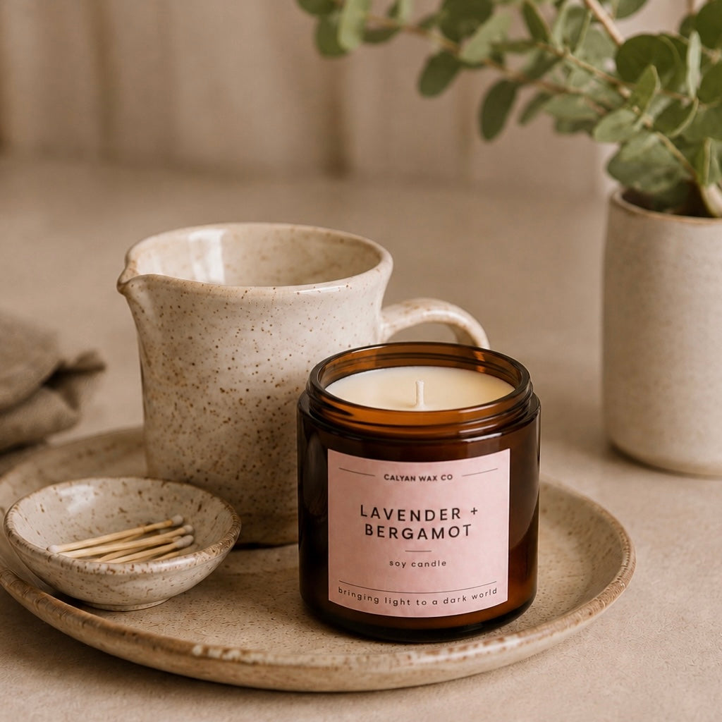 Lavender & Bergamot Candle