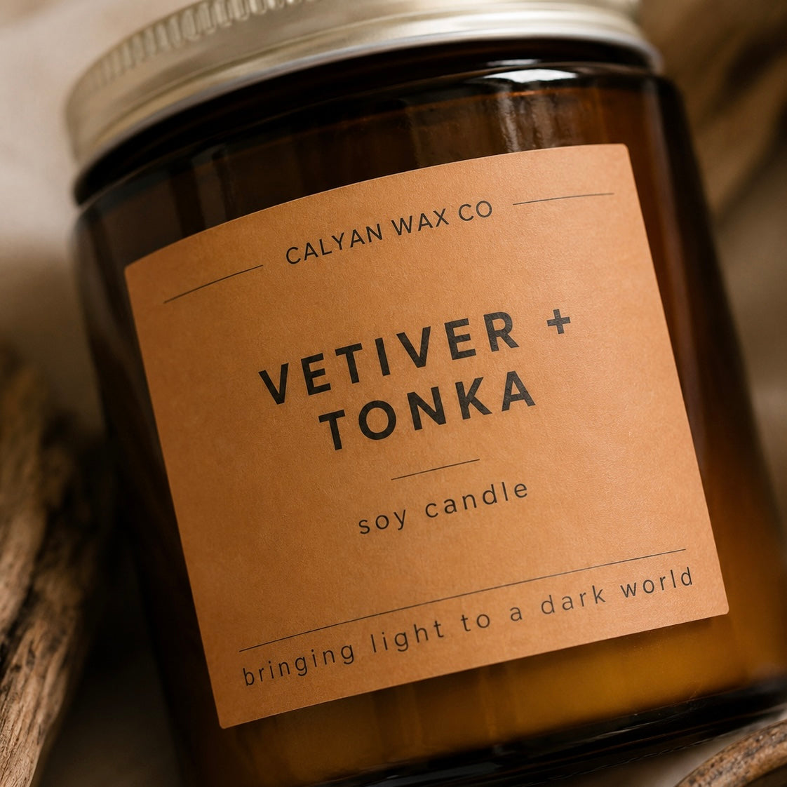 Vetiver & Tonka Candle