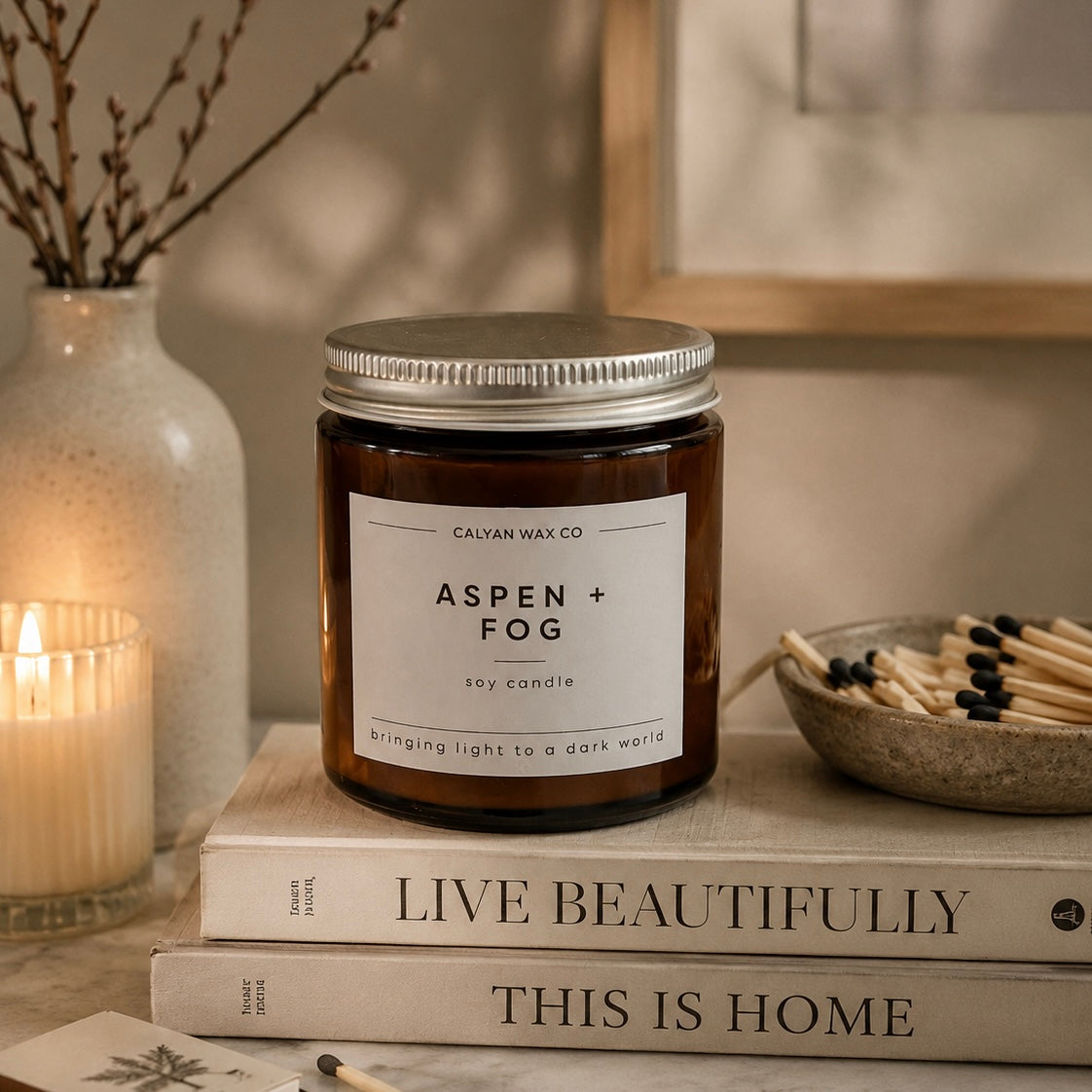Aspen & Fog Candle