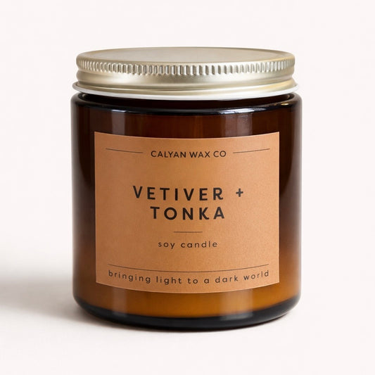 Vetiver & Tonka Candle
